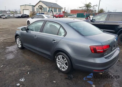 2017 Volkswagen Jetta 1.4T S из США, поврежденный, VIN 3VW2B7AJ1HM352898